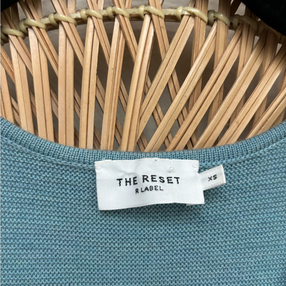 The Reset R Label Sweater Tank - Picture 3 of 3